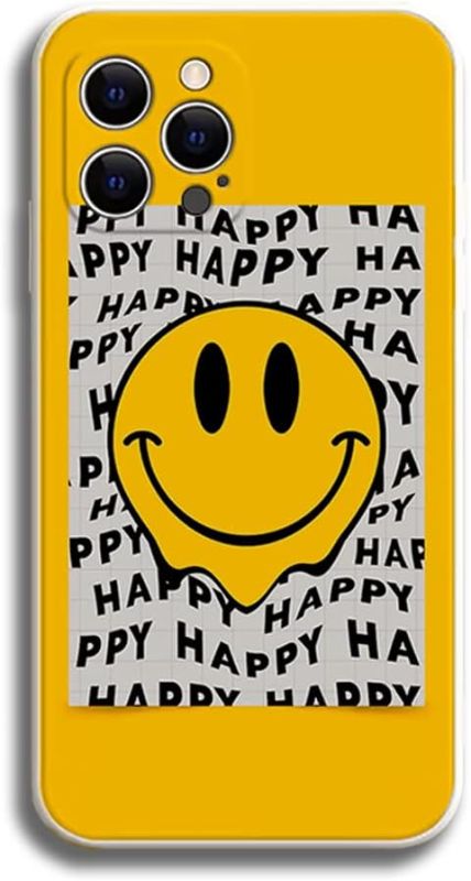 Photo 1 of Compatible with iPhone 13 Pro Max Case,Smile Face on Happy Poster Cases for Men Women Teens,Pattern Design Shockproof Anti-Scratch Soft Silicone Case for Apple iPhone 13 Pro Max https://a.co/d/8YYpF4K