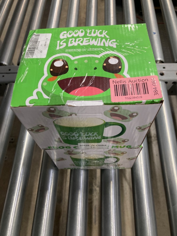 Photo 1 of *2 packs* Frog Coffee Mug Novelty Mug 3D Cute Frog Cup 20 OZ Funny Coffee Mugs with Handle Cartoon Animal Ceramic Cup for Women Friends Unique Coffee Mug