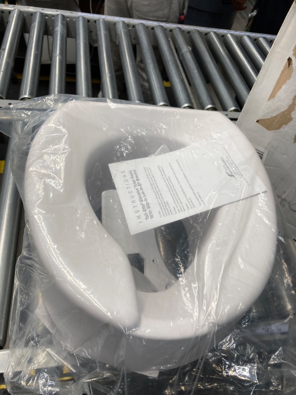 Photo 1 of Visit the HealthSmart Store
4.2 4.2 out of 5 stars 16,610
HealthSmart Raised Toilet Seat Riser That Fits Most Standard (Round) Toilet Bowls for Enhanced Comfort and Elevation with Slip Resistant Pads, FSA HSA Eligible, 15