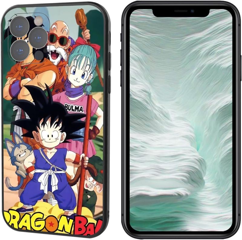 Photo 1 of Colorful Anime Cartoon Character Phone Case Compatible with iPhone 13 Pro, Durable Flexible Shock-Absorbing Performance Guarantee Design for Teen Boys and Girls
