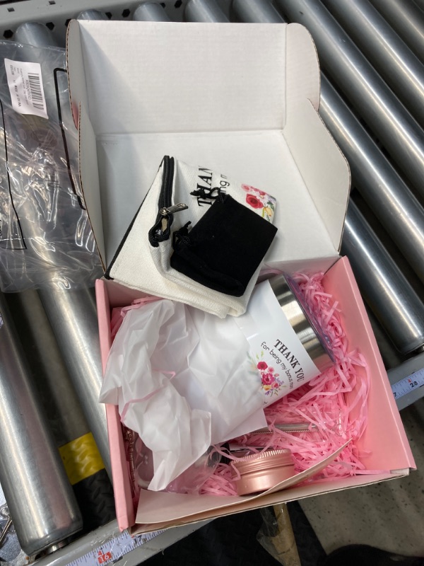 Photo 1 of Brand: Nuanchu
3.8 3.8 out of 5 stars 5
Nuanchu Mother Gift Set Birthday Gifts for Mom from Daughter Son Thank You Gift Relaxing Spa Gift Basket Makeup Bag Keychain 12 oz Wine Tumbler with Lid Straw Brush Mothers Day Gift (Bonus Mom