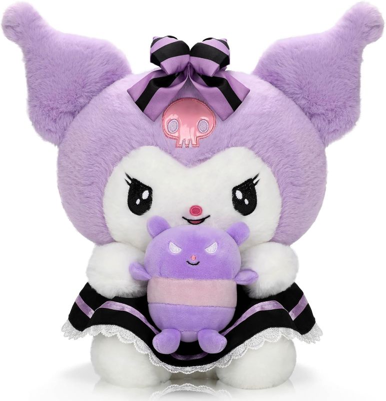 Photo 1 of Brand: Maikerry
4.6 4.6 out of 5 stars 335
Kawaii Anime Plush Doll 10", Cartoon Stuffed Animal Figure Plushies Pillow Toy, Super Cute Cartoon Theme Party Favor, Soft Lovely Plushies Gift for Girls Teens Fans Birthday Decoration (Black Kuro