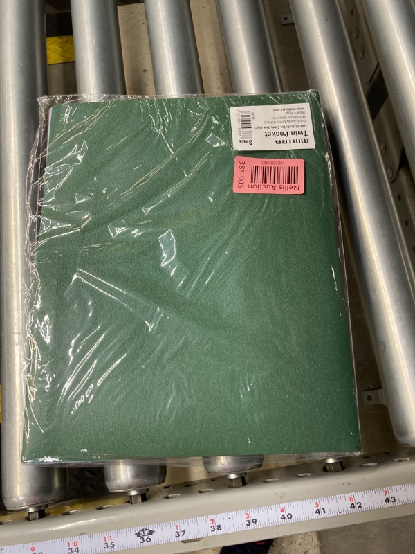 Photo 2 of Mintra Poly Pocket Folders 3pk - Heavy Duty (Chili Oil/Arctic Ice/Green Olive)