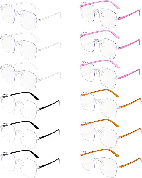 Photo 2 of 12Pack Blue Light Glasses for Women Reading Glasses Bluelight Glasses Womens Computer Glasses Women