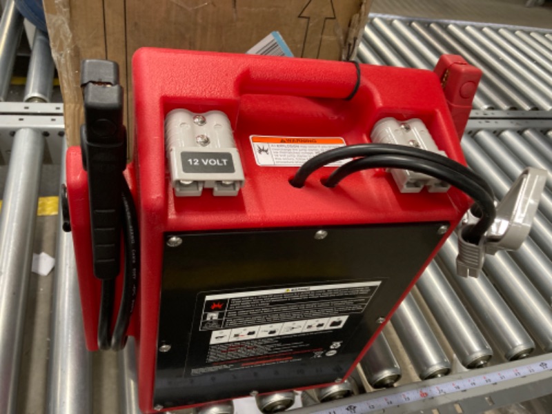 Photo 1 of Jump-N-Carry JNC1224 3400/1700 Peak Amp 12/24V Jump Starter and Charging Cord 3400 Amp 12/24V Jump Starter + Charging Cord