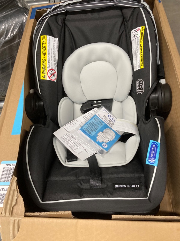 Photo 2 of Graco SnugRide 35 Lite LX Infant Car Seat, Studio SnugRide 1 Count (Pack of 1) Studio