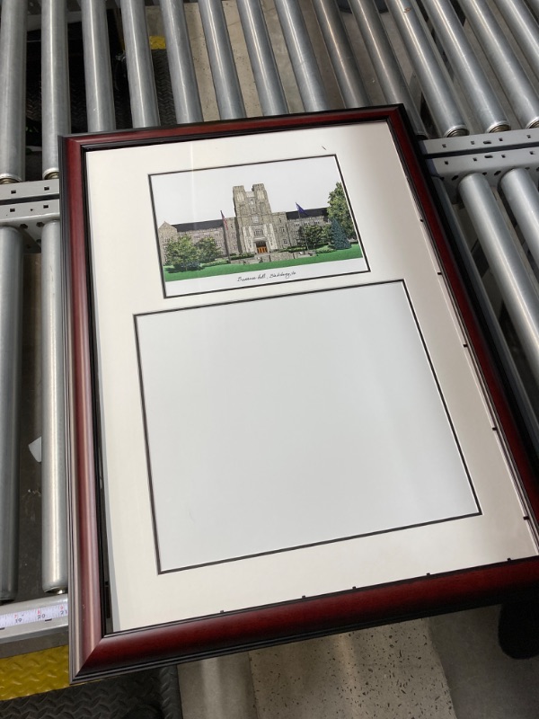 Photo 2 of Campus Images VA999V Virginia Tech Scholar Diploma Frame, 13.5" x 15.5"