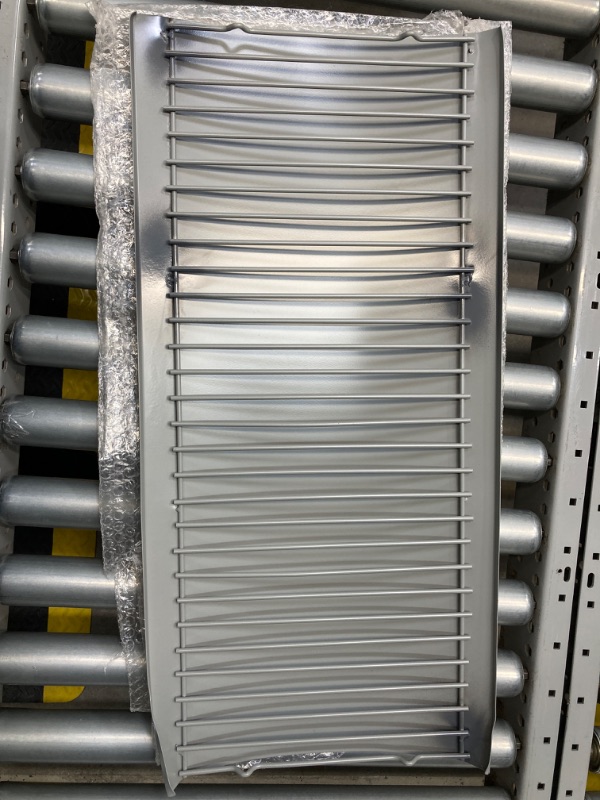 Photo 1 of 27 Inch Aluminized Steel Ash Pan with 2 pc Fire Grate Hanger, Replacement for Chargriller Charcoal 1224, 1324, 2121, 2222, 2727, 2828, 2929, Charbroil 17302056 Grill 27" × 13-1/4"