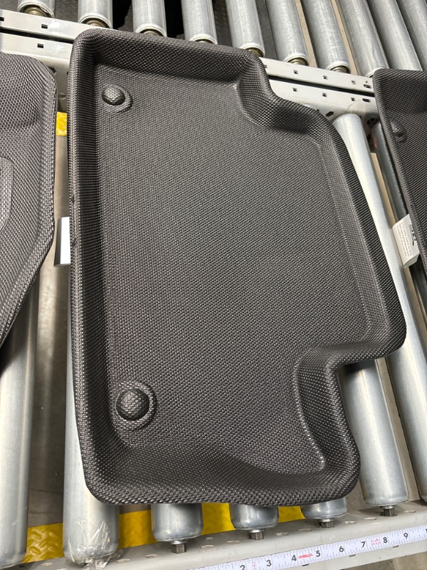 Photo 3 of 3D MAXpider 2010-2017 Volvo XC60 Front Second Row Set All Weather Floor Liners in Black with Carbon Fiber Look