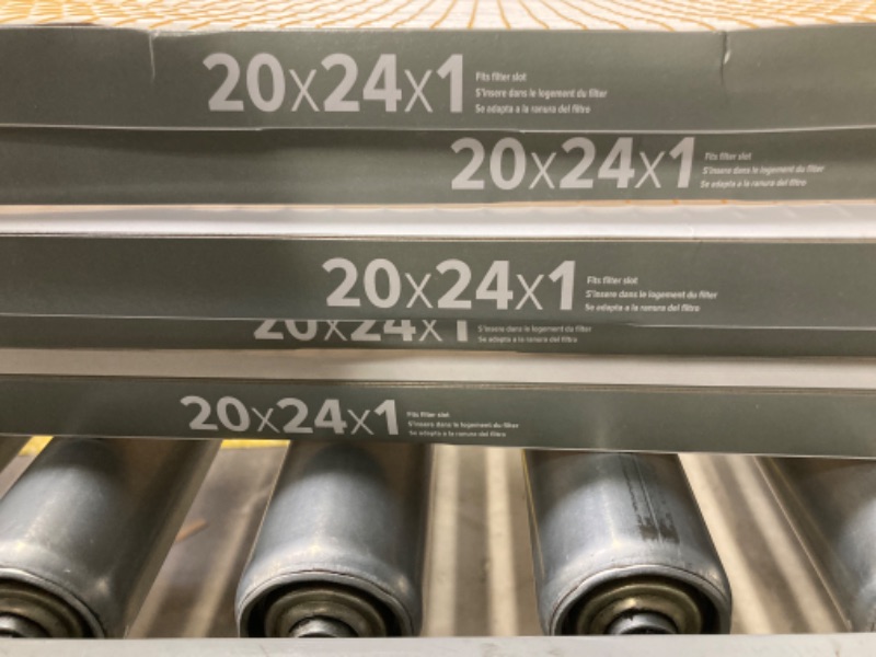 Photo 1 of BNX TruFilter 20x25x1 Air Filter MERV 13 (6-Pack) - MADE IN USA - Electrostatic Pleated Air Conditioner HVAC AC Furnace Filters for Allergies, Pollen, Mold, Bacteria, Smoke, Allergen, MPR 1900 FPR 10
