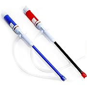 Photo 2 of 2 Pack Battery Powered Water Diesel Gas Oil Transfer Pump Portable Hand Held Electric Plastic Liquid Pumping Manual Sucker Pump for Fuel,Oil,Water,Gas,Fish Tank (Red + Blue)
Brand: Running Pet