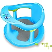 Photo 1 of Baby Bath Seat for Babies 6 Months & Up/Integrated Non-Slip Mat/Infant Bath Seat Ring for Sitting Up in The Tub with Suction Cups (Inapplicable to Textured Tub)