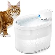 Photo 1 of 2024 Upgraded Cat Water Fountain, Wireless & Battery Operated 2L/67oz Automatic Pet Water Fountain with Motion Sensor, Food-Grade ABS Tray, Easy Clean BPA-Free Water Dispenser for Cats