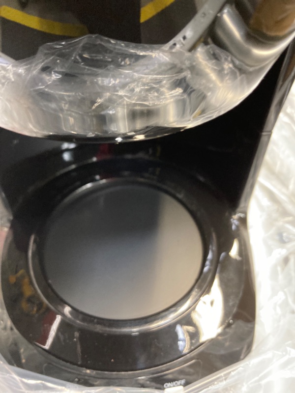 Photo 1 of Aigostar 10 Cup Coffee Maker, Drip Coffee Maker with Glass Carafe, Programmable Coffee Maker, 24H Timer and Anti-Drip System, Auto Keep Warm with Permanent Filter, Electric Coffee Pot, Black Programmable 10 Cups