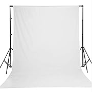 Photo 1 of 5X7ft Solid White Chromakey Photography Backdrop Video Studio White Portrait Background for Photo Studio Prop