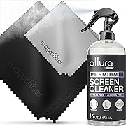 Photo 1 of Screen Cleaner Spray (16oz) and Microfiber Cloth - TV Screen Cleaner, Computer Cleaner, Laptop Screen Cleaner, Monitor Cleaner - for Phone, Ipad, iPhone, MacBook Screen Cleaner - Streak and Odor Free