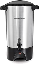 Photo 1 of Hamilton Beach 45 Cup Coffee Urn and Hot Beverage Dispenser, Silver