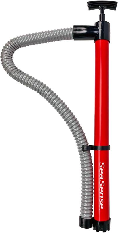 Photo 1 of SeaSense Hand Bilge Pump - Self-Priming, Manual Bilge Pump for Water Removal on Small Boats, Kayaks, Canoes, Bilges or Any Place Water Collects