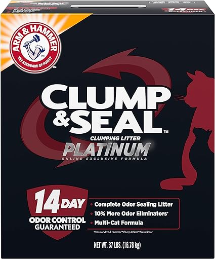 Photo 2 of ARM & HAMMER Slide Platinum Clumping Cat Litter, Multi-Cat, 27.5 lb