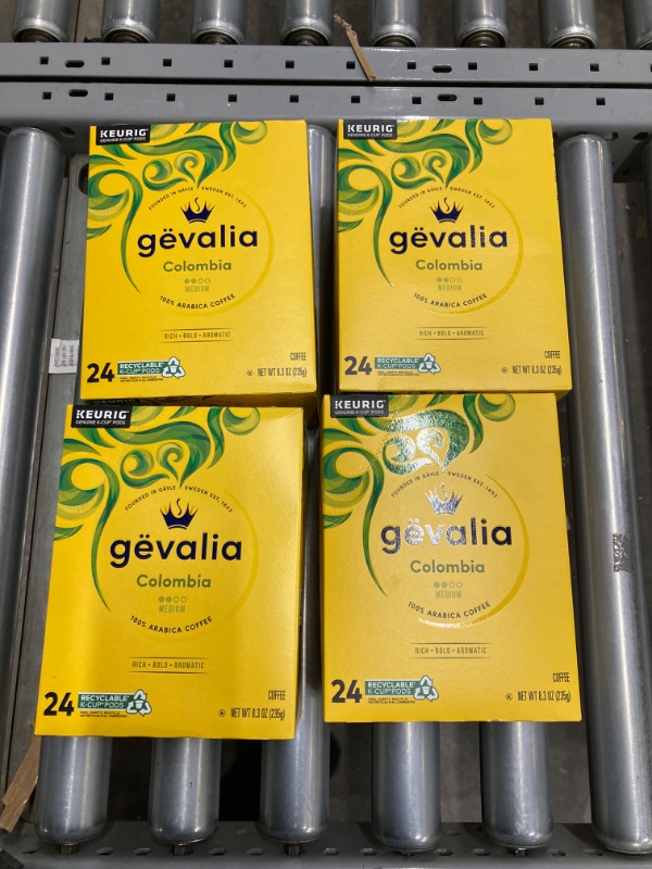 Photo 2 of Gevalia Colombia Medium Roast Coffee Pods - 24ct
4 box