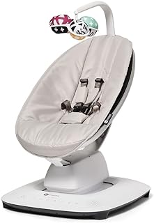 Photo 1 of 4moms MamaRoo Multi-Motion Baby Swing, Bluetooth Baby Swing with 5 Unique Motions, Grey