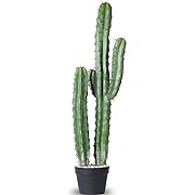 Photo 1 of Artificial Cactus Fake Big Cactus  Faux Cacti Plants for Home Garden Office Store Decoration