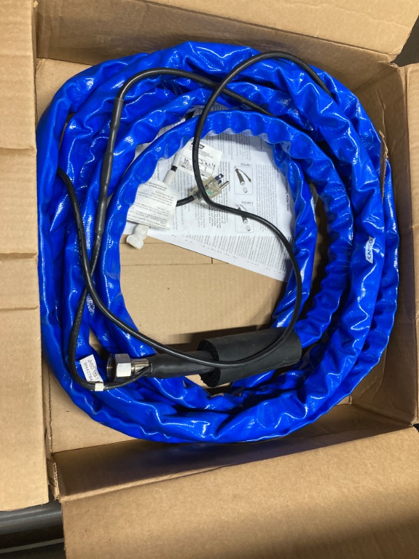 Photo 2 of Camco Heated Drinking Water Hose, - 20° F, 25-Foot, 5/8-Inch ID 25' Cold Weather (Freeze Protection to - 20?F) Standard Packaging