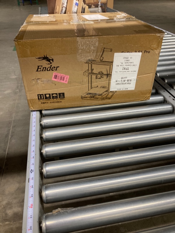 Photo 1 of Creality Ender-3 S1 Pro 3D Printer Features 300°C High-Temperature Nozzles Sprite Direct Dual-Gear Extruder CR Touch Automatic Bed Leveling PEI Spring Steel Plate LED Light Ender 3 S1 Pro