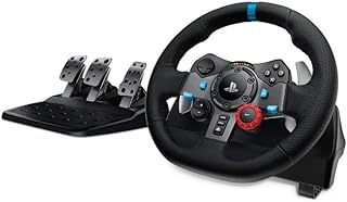 Photo 1 of Logitech G Dual-Motor Feedback Driving Force G29 Gaming Racing Wheel with Responsive Pedals + Logitech G Astro A30 LIGHTSPEED Wireless Gaming Headset Wheel + A30