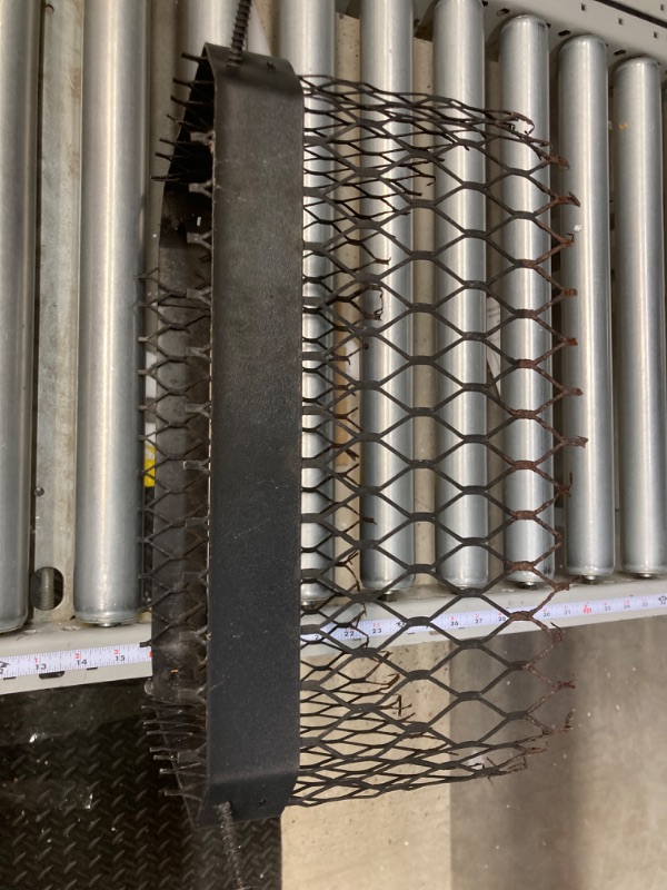 Photo 4 of HY-GUARD HG1313 Single Bolt On Galvanized Steel Chimney Cover, Mesh Size 3/4", Fits Outside Existing Clay Flue Tile, 13" x 13", Black 13" x 13" Galvanized Steel