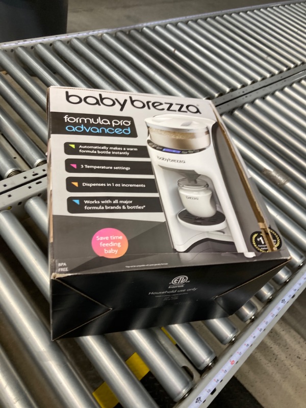 Photo 3 of New and Improved Baby Brezza Formula Pro Advanced Formula Dispenser Machine - Automatically Mix a Warm Formula Bottle Instantly - Easily Make Bottle with Automatic Powder Blending