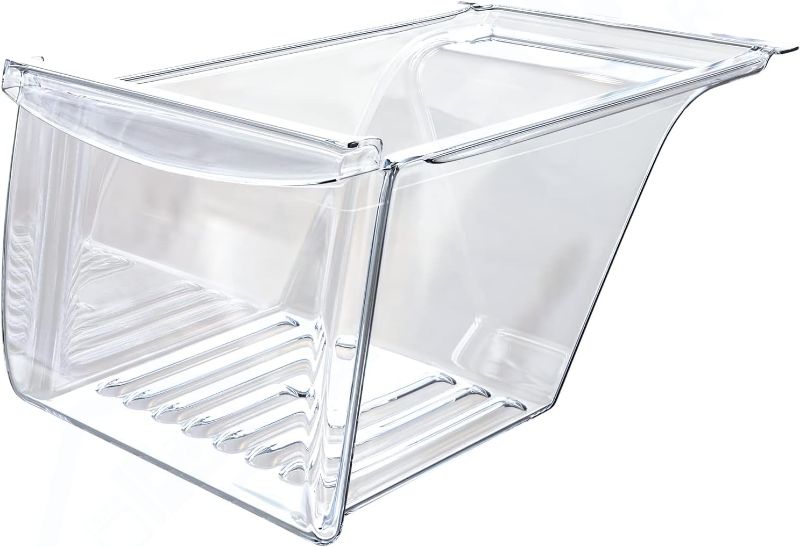 Photo 1 of UPGRADED Lifetime Appliance 240337103 Crisper Bin Compatible with Frigidaire Refrigerator Shelf | Fridge Drawer | Frigidaire Refrigerator Parts - 240337100, AP2115741, 240323007
