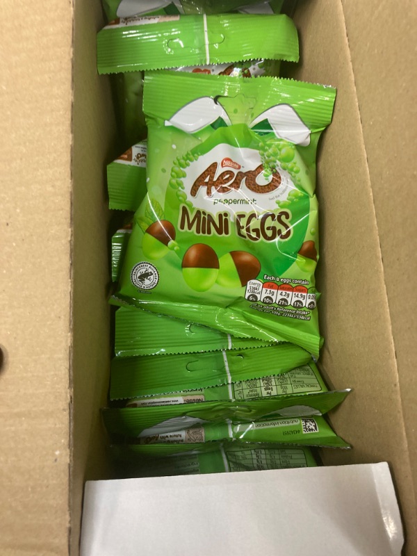 Photo 3 of Aero Peppermint Mini Eggs 12 x 70g
