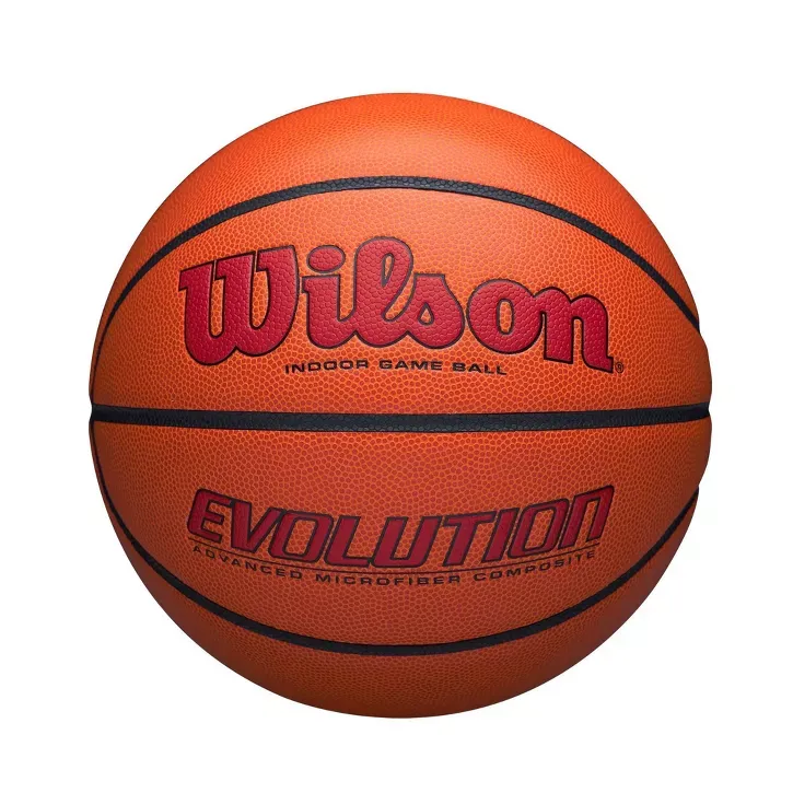 Photo 1 of Wilson 28.5'' Evolution Game Basketball - Scarlet