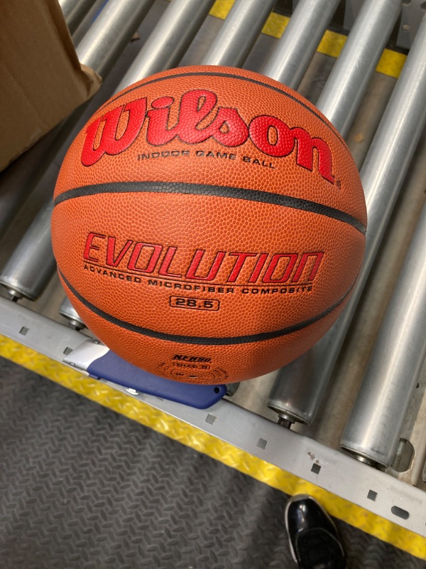 Photo 2 of Wilson 28.5'' Evolution Game Basketball - Scarlet