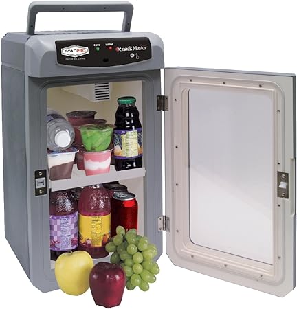 Photo 1 of RoadPro RP5653SF 12-Volt Snackmaster Cooler/Warmer, Medium, Gray