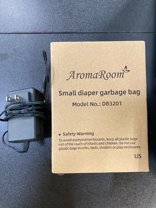 Photo 4 of AromaRoom Diaper Pail Fully Anti-Odor, Individually Sealed Odor-Locking, Odor Free Baby Diaper Trash Can, Hands-Free Auto-Packing & Changing Bags DP3201-2