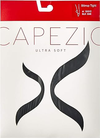 Photo 1 of Capezio Girls Ultra Soft Self Knit Waistband Stirrup Tight - Girls
