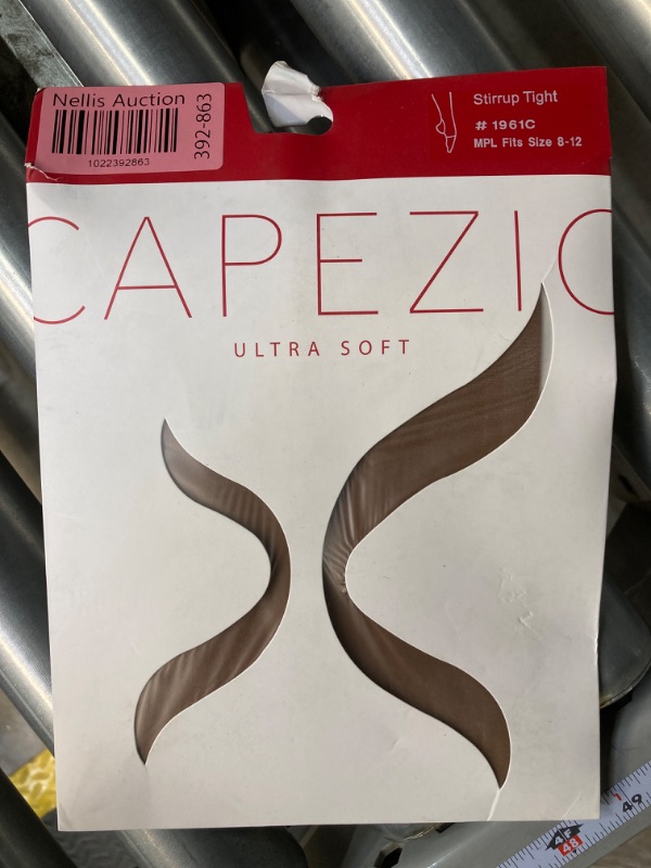 Photo 1 of Capezio Girls Ultra Soft Self Knit Waistband Stirrup Tight - Girls
