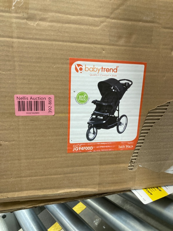 Photo 1 of Baby Trend Expedition® Jogger Dash Black