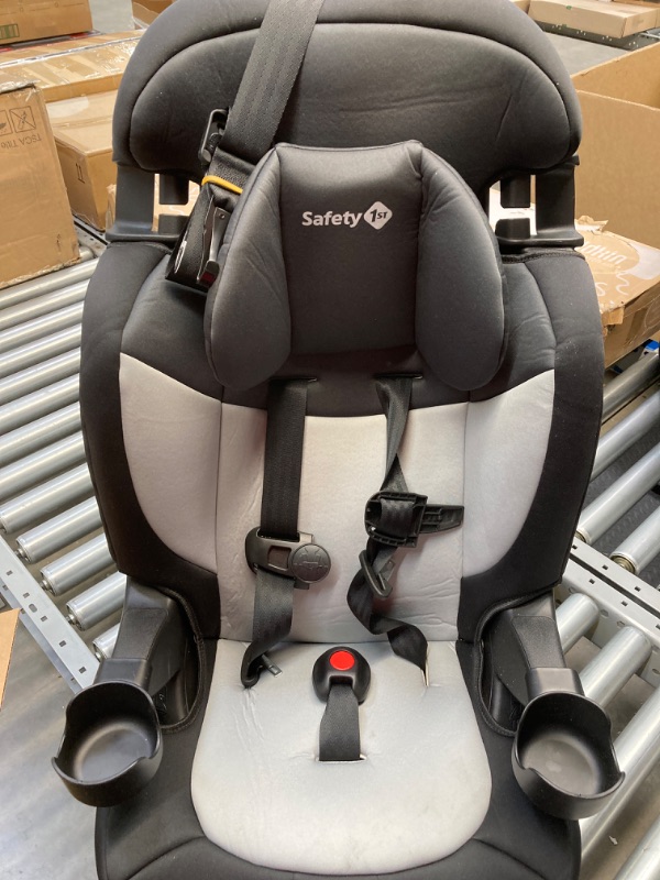 Photo 2 of Safety 1st Grand 2-in-1 Booster Car Seat, Forward-Facing with Harness, 30-65 pounds and Belt-Positioning Booster, 40-120 pounds, Black Sparrow