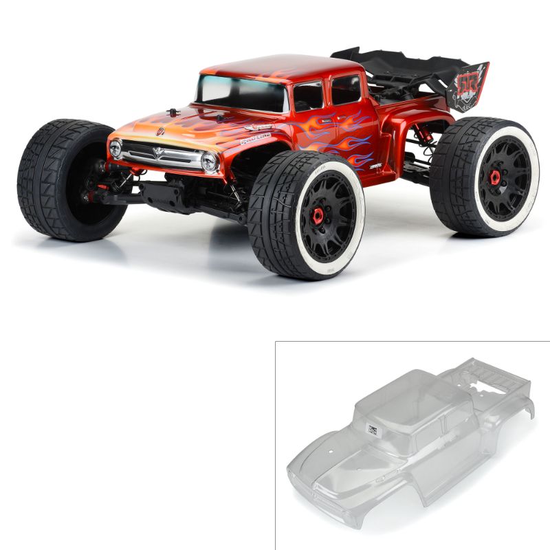 Photo 1 of Pro-Line Racing 1/5 Pre-Cut 1956 Ford F-100 Clear Body Kraton 8S PRO361117 Car/Truck Bodies Wings & Decals