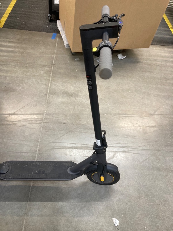 Photo 5 of **PARTS ONLY*** Electric Scooter for Adult, Max 25miles Range, 22mph Power by 750W Motor, Comfortable 10" Solid Tires and Wider Deck &Dual Brakes,Folding Commuter Electric Kick Scooter with Seat