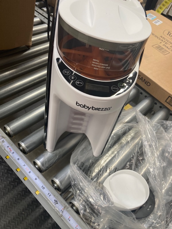 Photo 2 of New and Improved Baby Brezza Formula Pro Advanced Formula Dispenser Machine - Automatically Mix a Warm Formula Bottle Instantly - Easily Make Bottle with Automatic Powder Blending