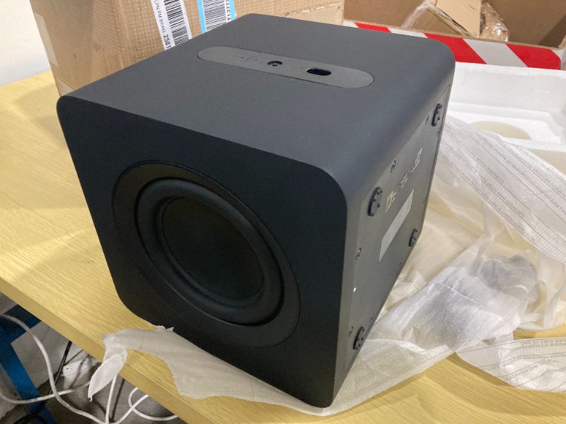 Photo 2 of SAMSUNG SWA-W510 Subwoofer for S Series Soundbar with Powerful Bass, Wireless, Unibody Design, Compact 6.5" Size, 2022 & SWA-9200S Wireless Rear Speaker Kit Subwoofer + Rear Speaker Kit