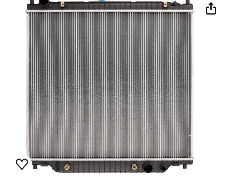 Photo 1 of AutoShack Radiator Replacement for 1998-1999 Ford F-250 1998 1999 2000 2001 2002 2003 F-150 1999-2004 F-250 Super Duty F-350 Super Duty 2000-2005 Excursion 5.4L V8 4WD RWD RK801