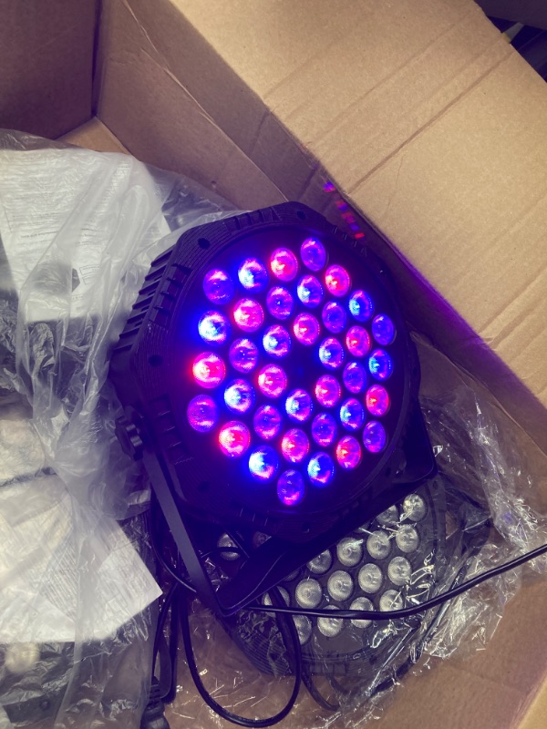 Photo 3 of  4 pieces , Gearlux SP186EX 18 LED 14 Watt RGBWA+UV Six in One LED PAR Stage Light