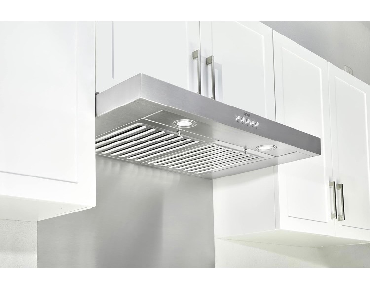 Photo 1 of KOBE Range Hoods RAX2130SQB-2 Under Cabinet Range Hood, 30-Inch, Stainless Steel