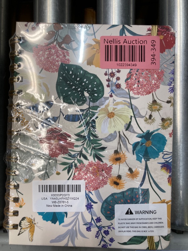 Photo 2 of  ** bundle of 2** 2024 Planner - 2024 Planner Weekly and Monthly from Jan. 2024 - Dec. 2024, 6.4" x 8.5", Planner 2024 with 12 Monthly Tabs, Hardcover, Thick Paper, Elastic Closure, Back Pocket, Perfect Organizer