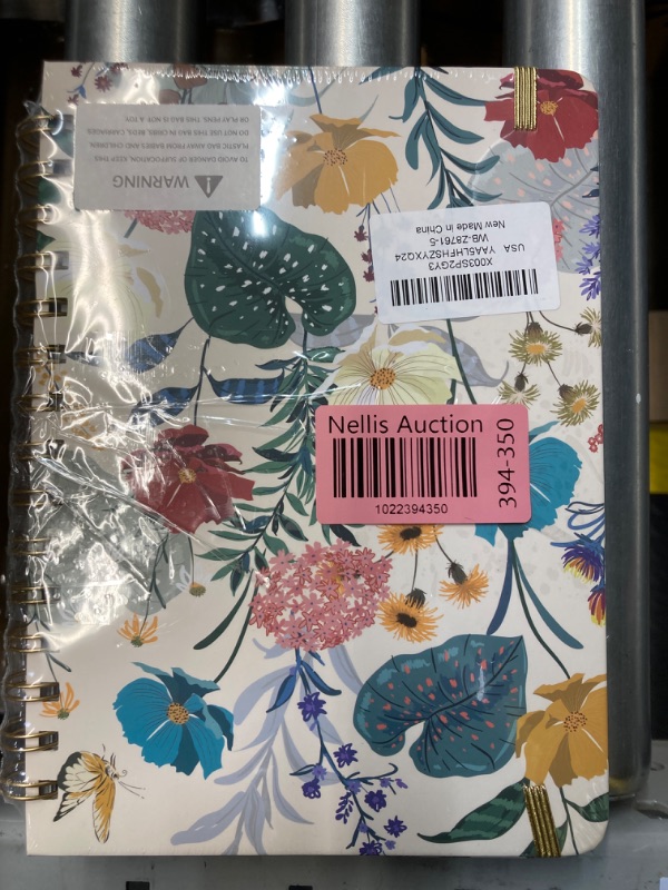 Photo 2 of  **  BUNDLE OF 2 ** 2024 Planner - 2024 Planner Weekly and Monthly from Jan. 2024 - Dec. 2024, 6.4" x 8.5", Planner 2024 with 12 Monthly Tabs, Hardcover, Thick Paper, Elastic Closure, Back Pocket, Perfect Organizer